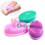 Accesoriu din silicon pentru baie, cu 2 suprafete diferite - B4880